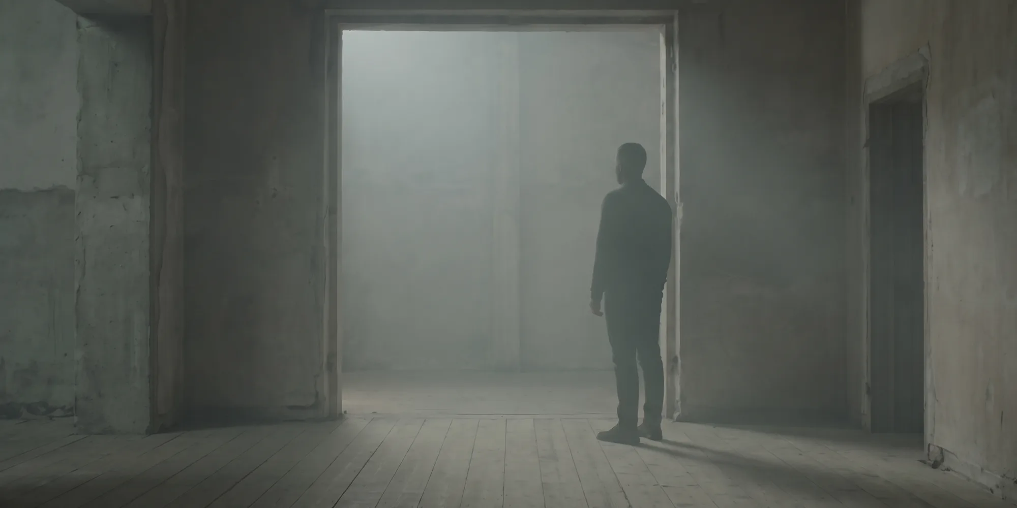 Ungraded daily of the same shot — flat, uncolored, straight off camera