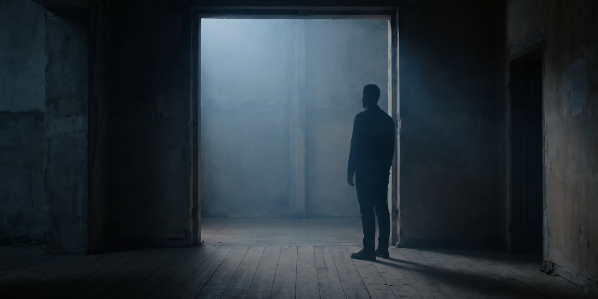 Final graded frame of the same shot — the finished dusk grade